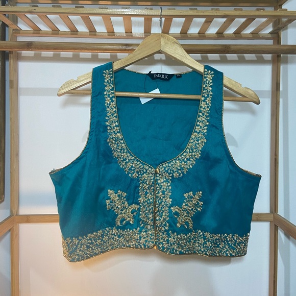IMARA EMBROIDERED BLOUSE. Size- XL - Picture 5 of 10